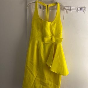 This dress runs small , it’s beautiful